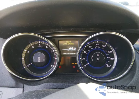 2014 Hyundai Sonata Limited z USA, uszkodzony, nr VIN 5NPEC4AC3EH837865